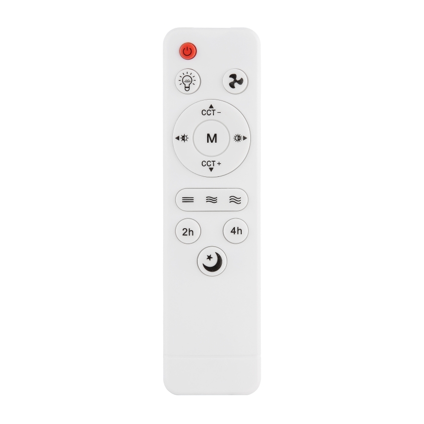 Globo - Регульований стельовий вентилятор з LED/15 Вт/230 В 2700-6500 К, чорний + дистанційне керування