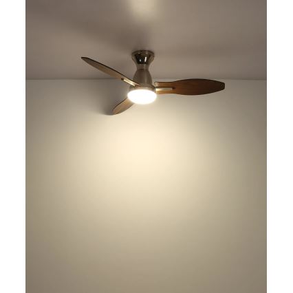 Globo - Светодиодный потолочный вентилятор с регулированием яркости LED/22W/230V 3000/4500/6000K + дистанционное управление