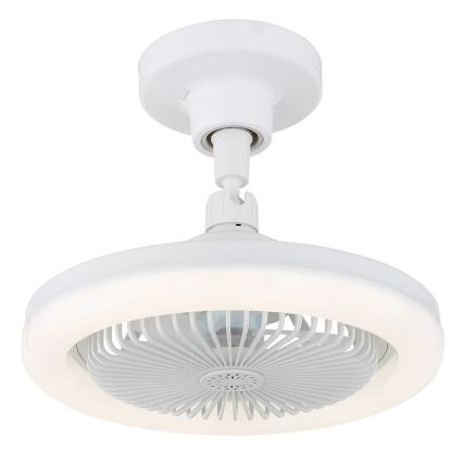 Globo - стельовий вентилятор LED з регульованою яскравістю LED/20W/230V 3000-6500K білий + пульт дистанційного керування