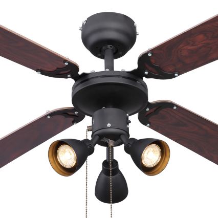 Globo - Стельовий вентилятор 3xGU10/50W/230V