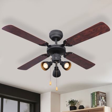 Globo - Стельовий вентилятор 3xGU10/50W/230V