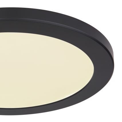 Globo - Светодиодный потолочный светильник LED/24W/230V 3000/4000/6500K черный