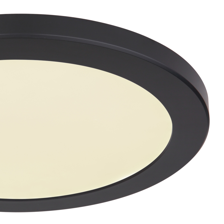 Globo - Светодиодный потолочный светильник LED/24W/230V 3000/4000/6500K черный