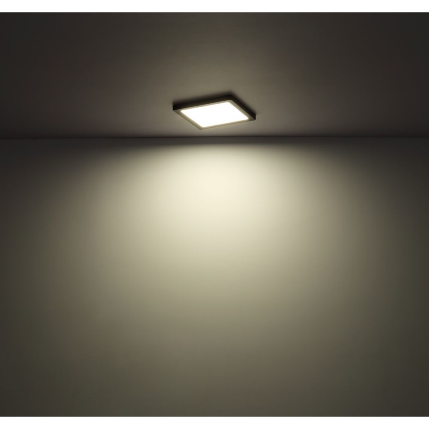 Globo - Светодиодный потолочный светильник LED/12W/230V 3000/4000/6500K черный