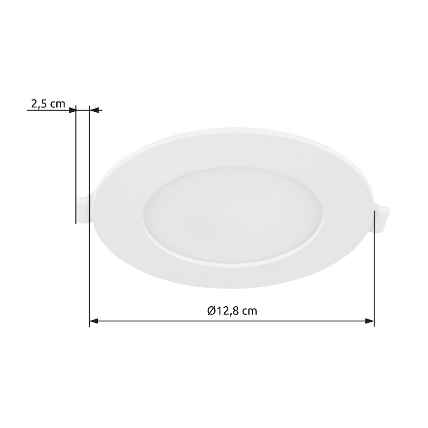 Globo - Светодиодный встроенный светильник LED/6W/230V 4000K диаметр 12,8 см