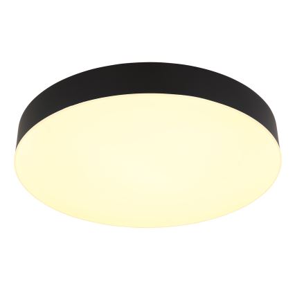 Globo - Светодиодный потолочный светильник LED/24W/230V 3000K/4000K/6500K диаметр 30 см черный