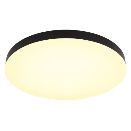 Globo - Светодиодный потолочный светильник LED/50W/230V 3000K/4000K/6500K диаметр 50 см черный