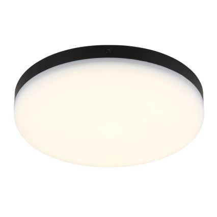Globo - Светодиодный потолочный светильник LED/12W/230V 4000K диаметр 22 см черный