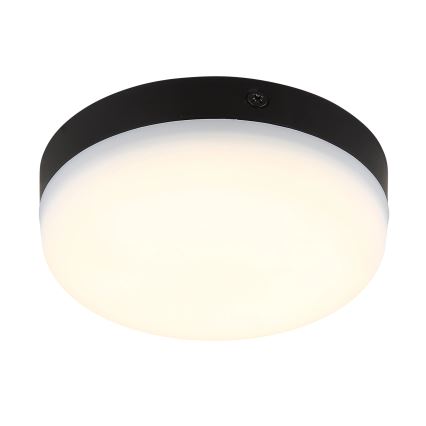 Globo - Светодиодный потолочный светильник LED/8W/230V 4000K диаметр 12 см черный