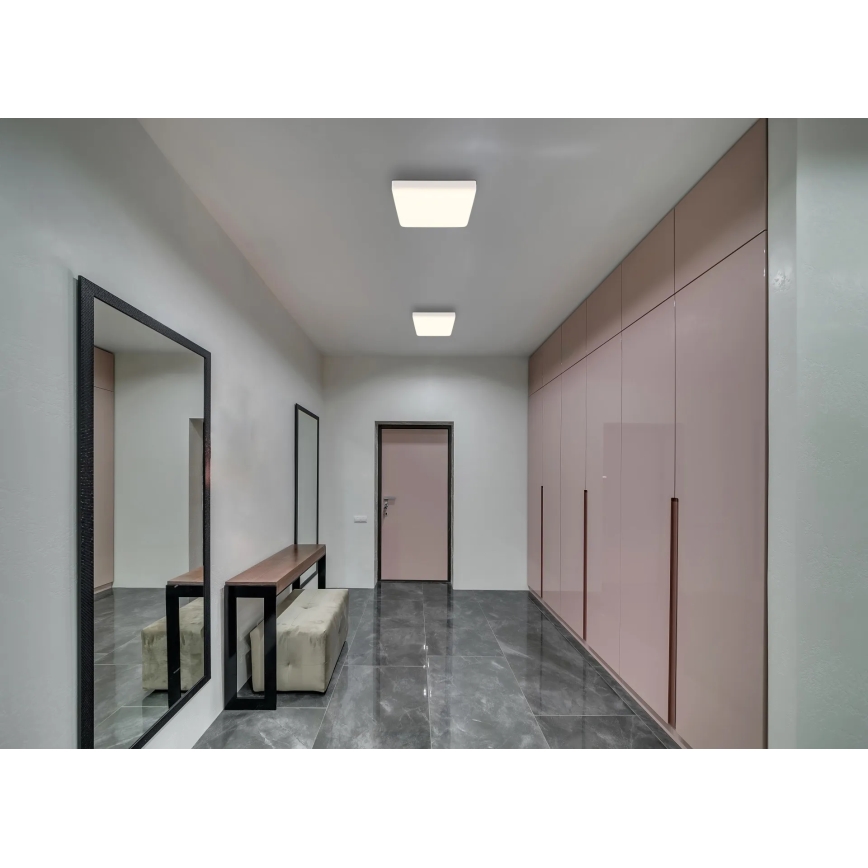 Globo - Стельовий LED світильник LED/12W/230V 4000K 22x22 см білий