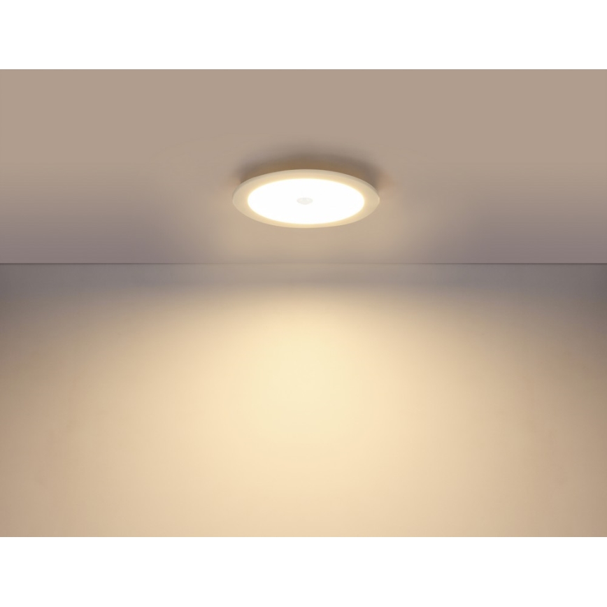 Globo - LED вбудований світильник для ванної кімнати з датчиком LED/18W/230V IP44