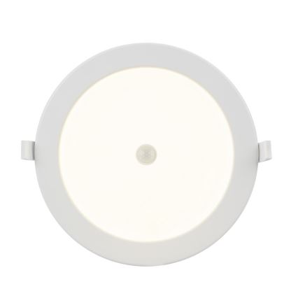Globo - Светодиодный встроенный светильник для ванной комнаты с датчиком 1xLED/18W/230V IP44