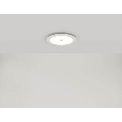 Globo - Светодиодный встроенный светильник для ванной комнаты с датчиком 1xLED/18W/230V IP44