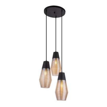 Globo 15043-3 - Підвісна люстра WAYNE 3xE27/60W/230V