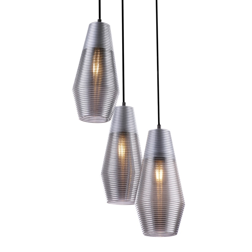 Globo - Підвісна люстра 3xE27/60W/230V