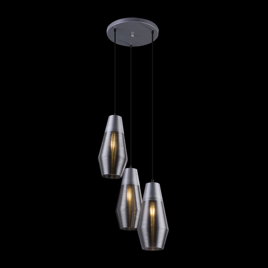 Globo - Підвісна люстра 3xE27/60W/230V