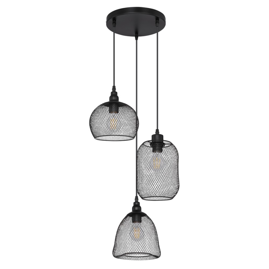 Globo - Підвісна люстра 3xE27/60W/230V