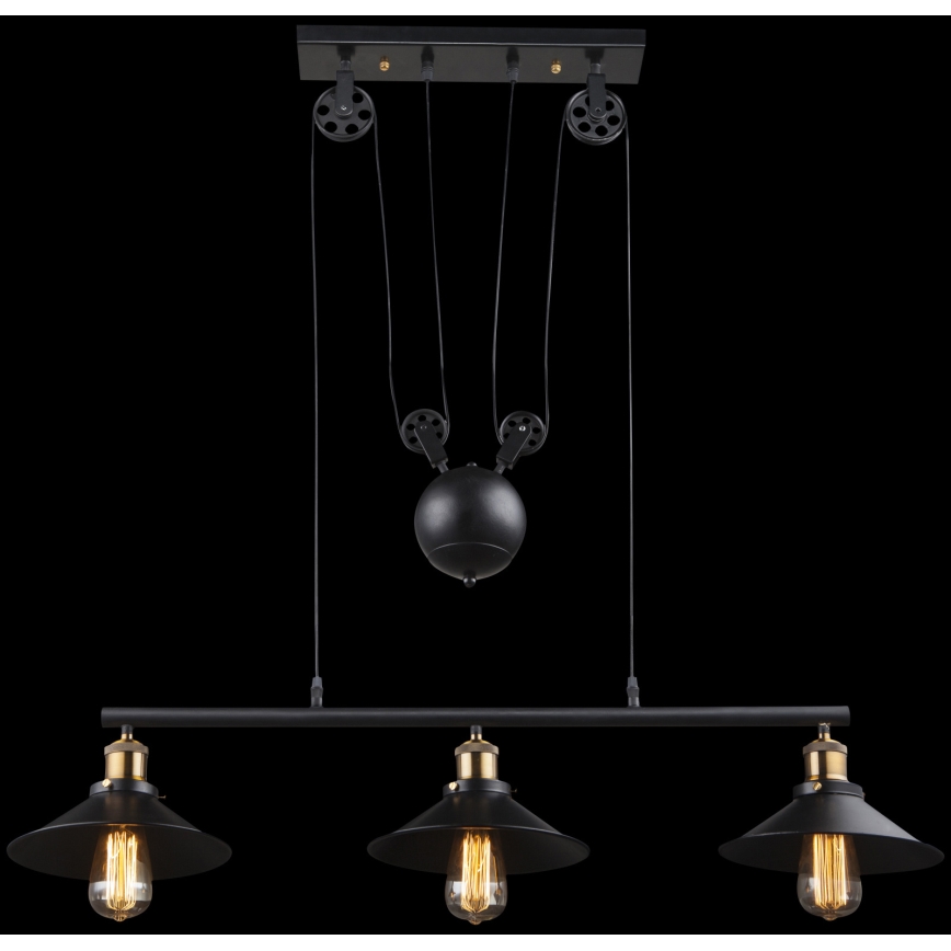 Globo - Підвісна люстра 3xE27/60W/230V