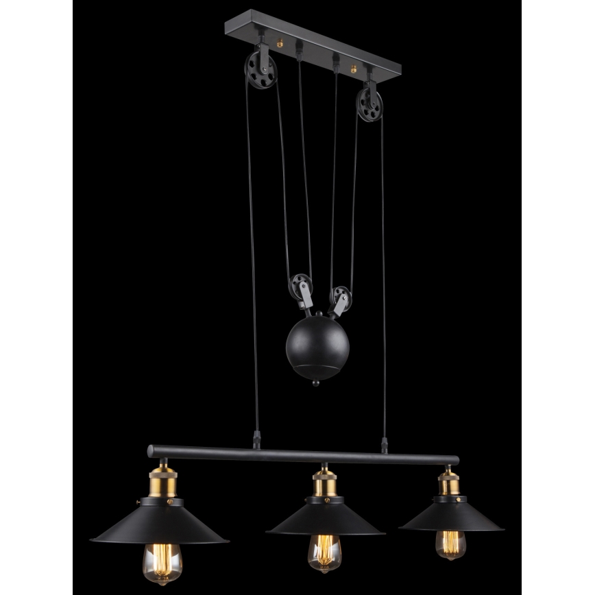 Globo - Підвісна люстра 3xE27/60W/230V