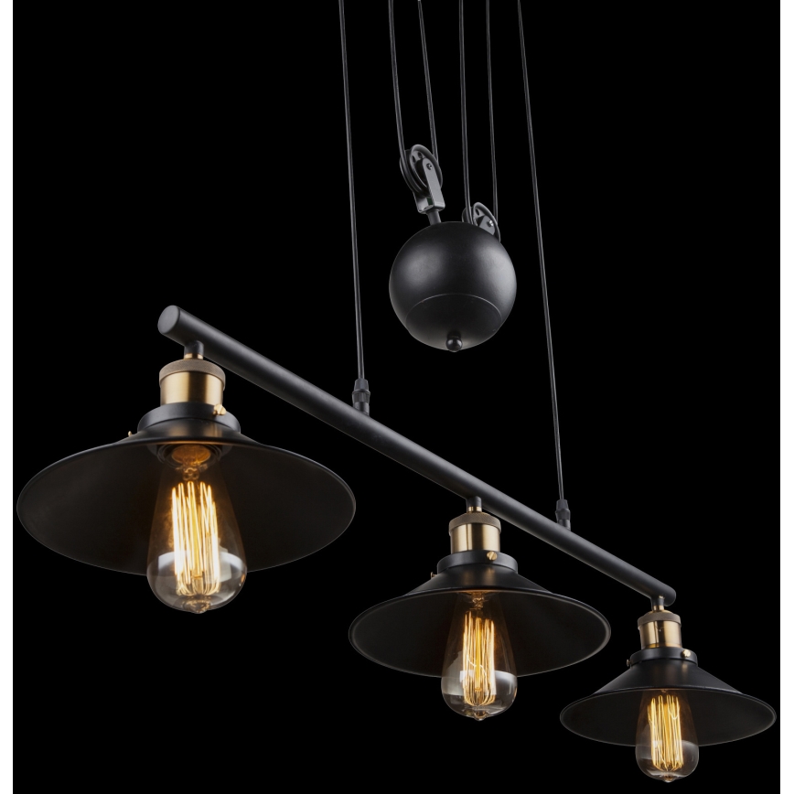 Globo - Підвісна люстра 3xE27/60W/230V