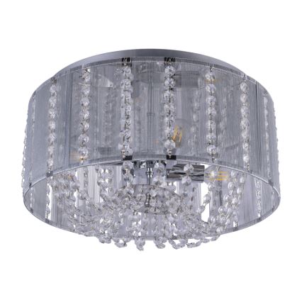 Globo 15091D - Хрустальный потолочный светильник WALLA 4xE14/40W/230V