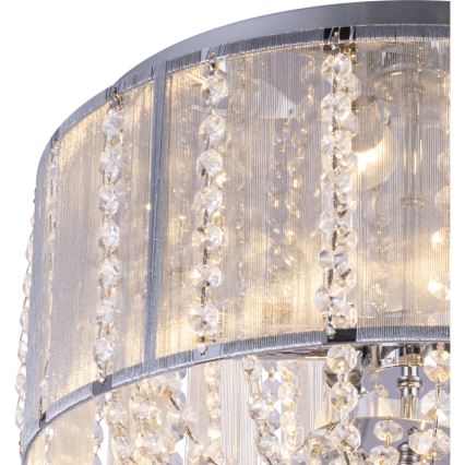Globo - Кришталевий стельовий світильник 4xE14/40W/230V
