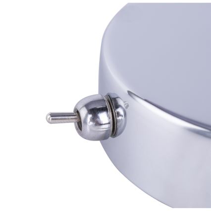 Globo - Настенный светильник 1xE14/40W/230V матовый хром