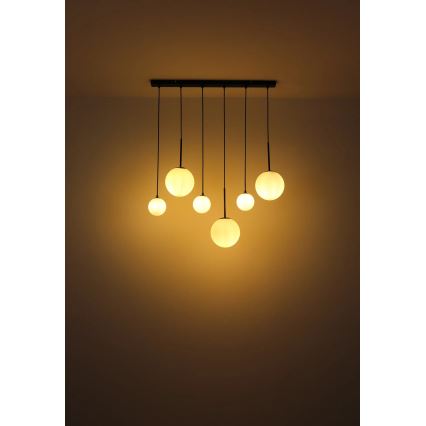 Globo - Підвісна люстра 3xE27/9W/230V + 3xG9/5W