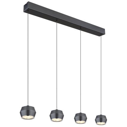 Globo - Світлодіодна підвісна люстра 4xLED/6W/230V