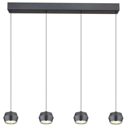 Globo - Світлодіодна підвісна люстра 4xLED/6W/230V