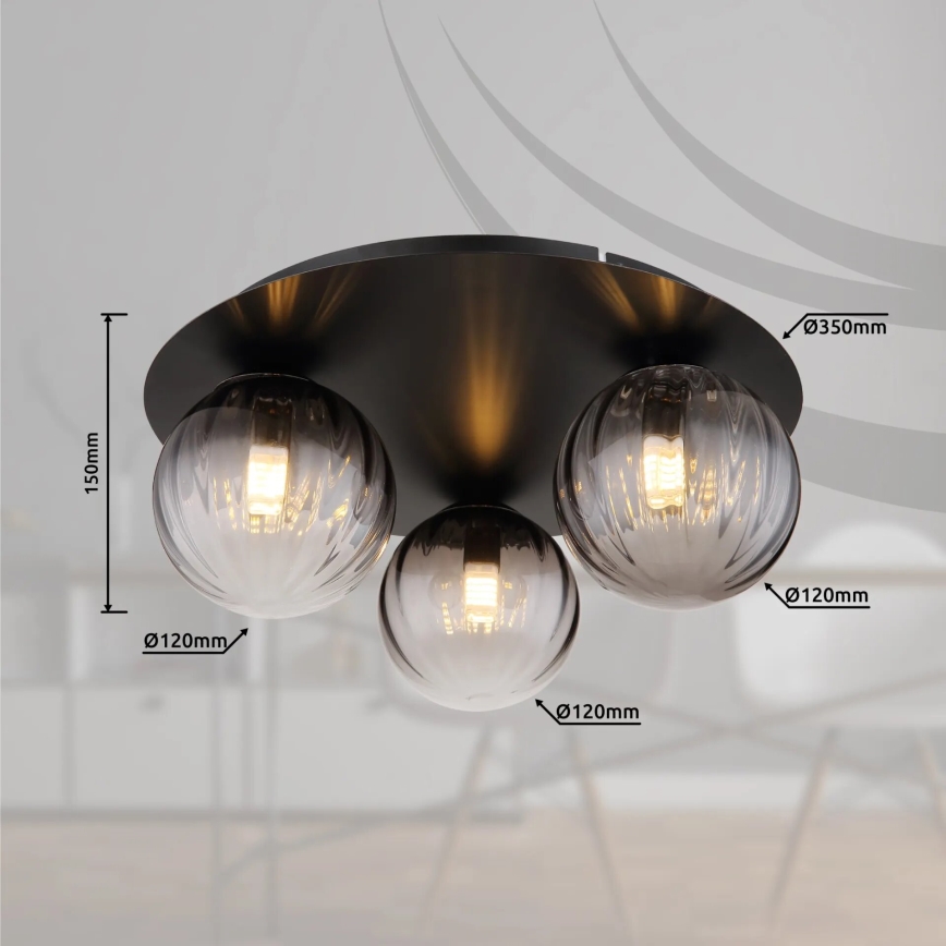 Globo - Стельовий світильник 3xG9/10W/230V
