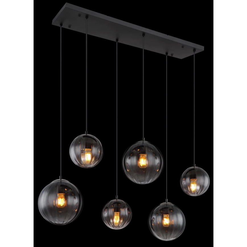Globo - Підвісна люстра 6xE27/60W/230V