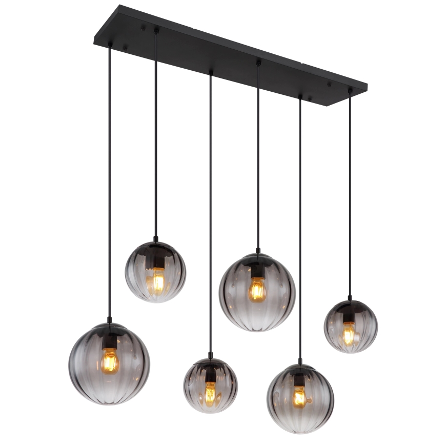 Globo - Підвісна люстра 6xE27/60W/230V