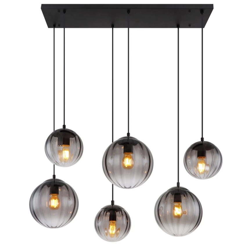 Globo - Підвісна люстра 6xE27/60W/230V