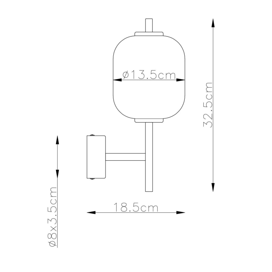 Globo - Світлодіодний настінний світильник LED/7W/230V