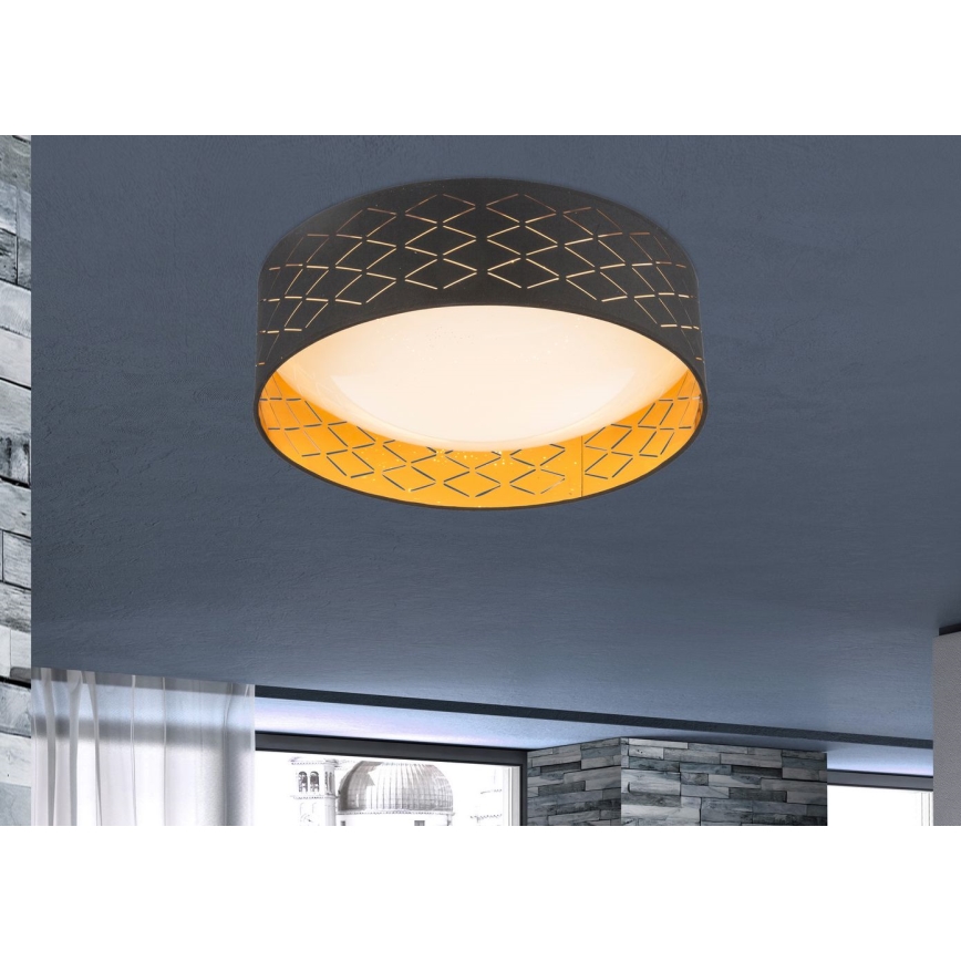 Globo 15229D7 - Светодиодный потолочный светильник CLARKE LED/18W/230V