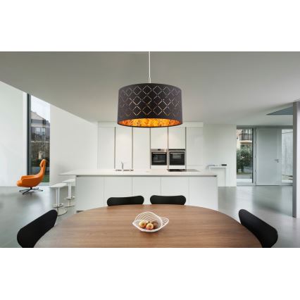 Globo 15229H - Люстра на тросе CLARKE 1xE27/60W/230V