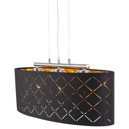 Globo 15229H2 - Люстра на тросе CLARKE 3xE27/60W/230V