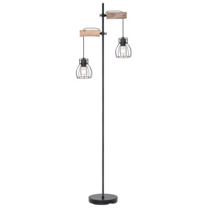 Globo 15326-2SN - Напольная лампа MINA 2xE27/40W/230V