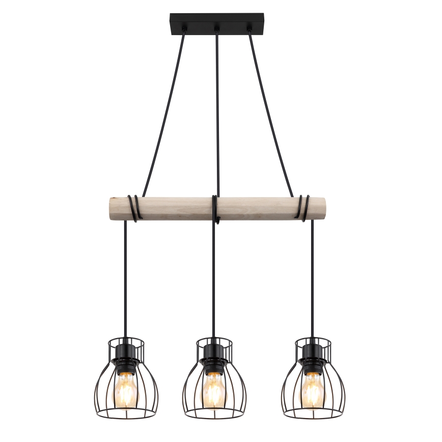 Globo - Підвісна люстра 3xE27/40W/230V