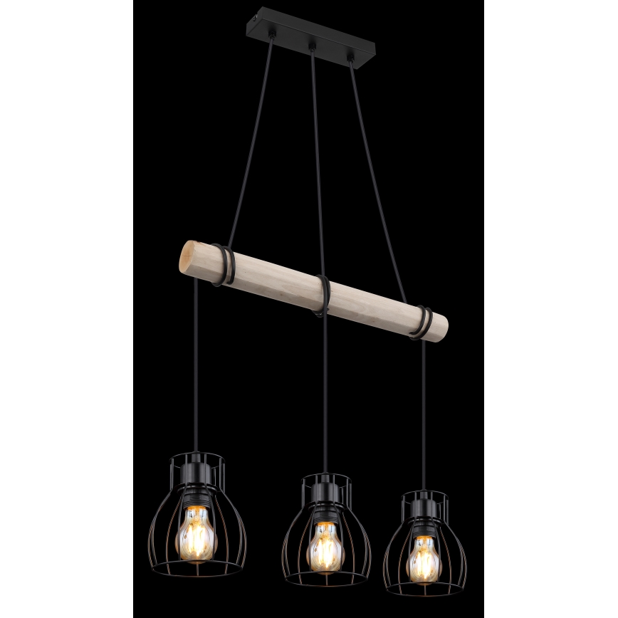 Globo - Підвісна люстра 3xE27/40W/230V