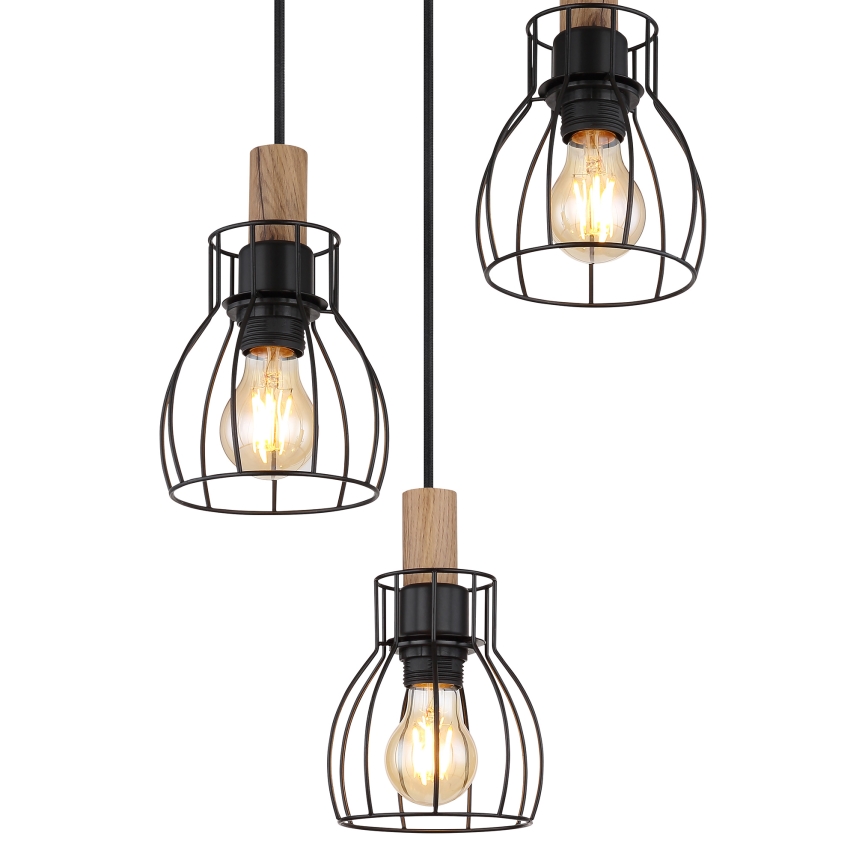Globo - Подвесная люстра 3xE27/40W/230V