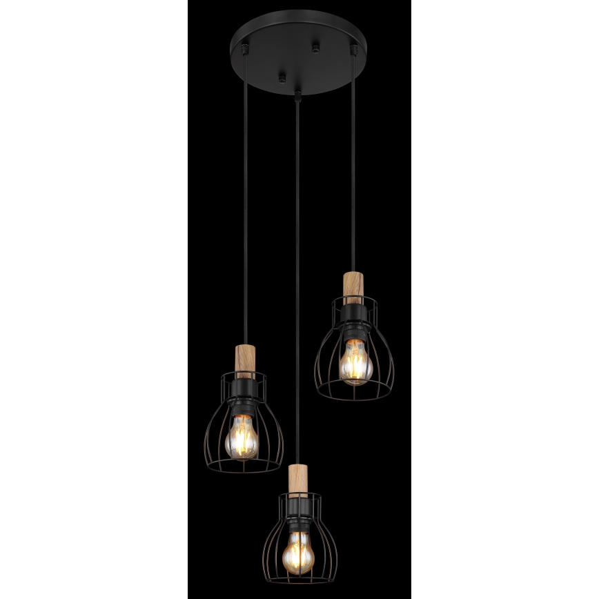 Globo - Подвесная люстра 3xE27/40W/230V