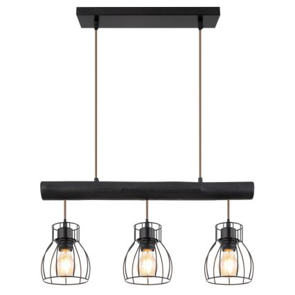 Globo - Підвісна люстра 3xE27/60W/230V