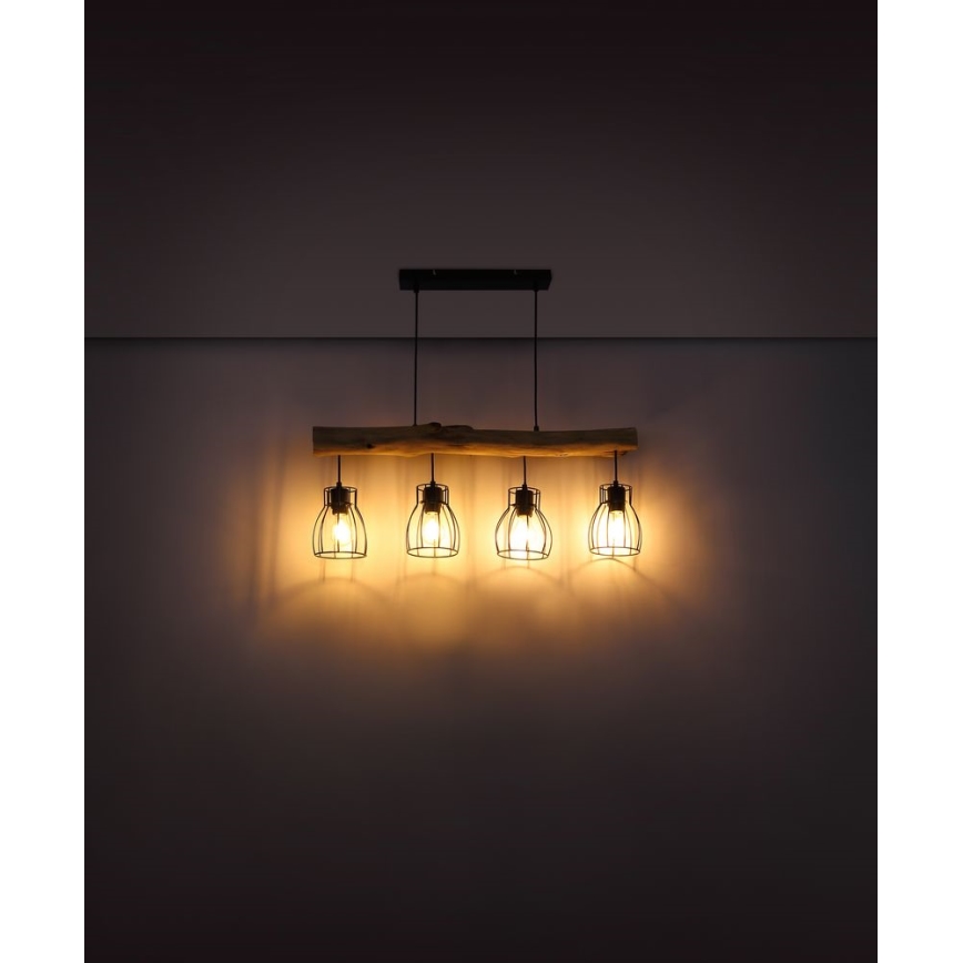 Globo - Подвесная люстра 4xE27/40W/230V