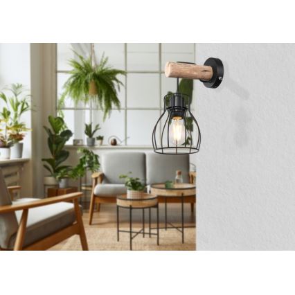 Globo 15326NW - Настенный светильник MINA 1xE27/40W/230V