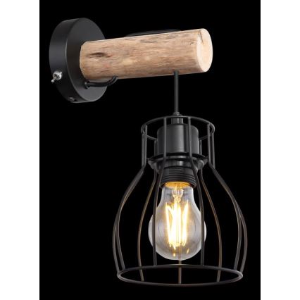 Globo 15326NW - Настенный светильник MINA 1xE27/40W/230V