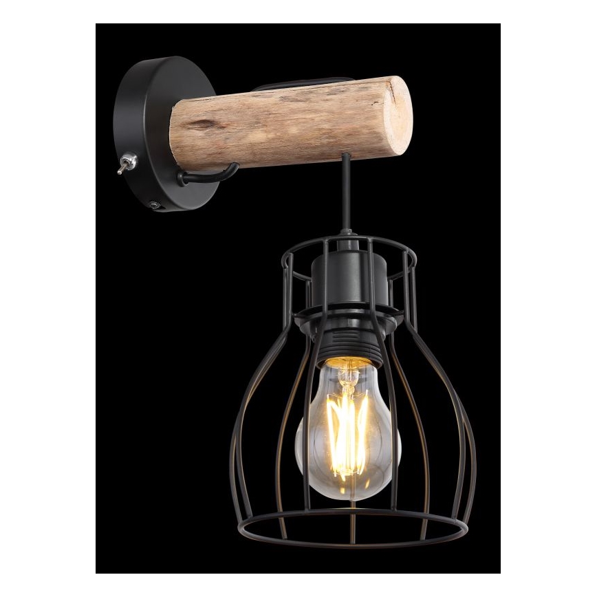 Globo 15326NW - Настенный светильник MINA 1xE27/40W/230V