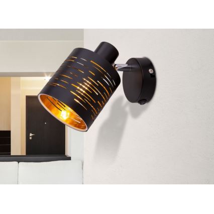 Globo 15342-1 - Настенный светильник TUNNO 1xE14/15W/230V