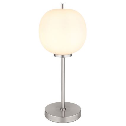 Globo - Настільна лампа 1xE14/40W/230V матовий хром